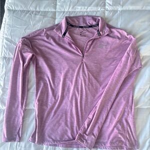 Nike Pastel Purple Quarter-Zip Sweatshirt